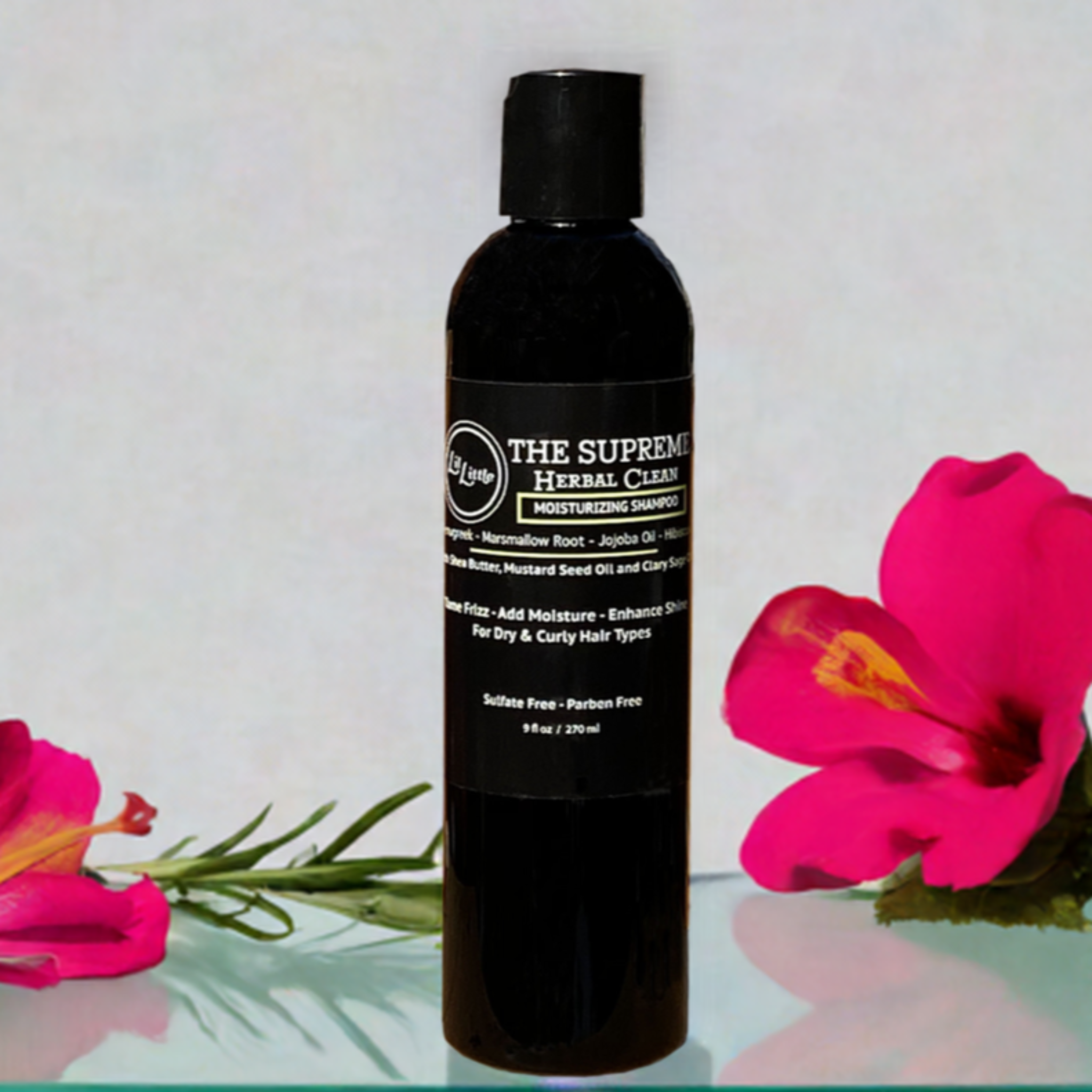 Natural Hair Care Bundle: 3-Step Shampoo, Conditioner & Leave-In