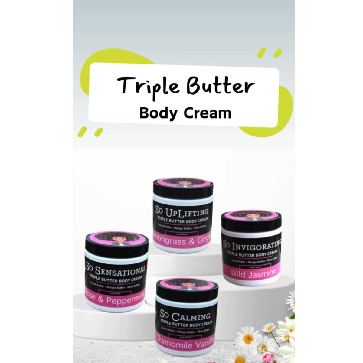 Triple Butter Body Creams For Dry Skin – Lil Little