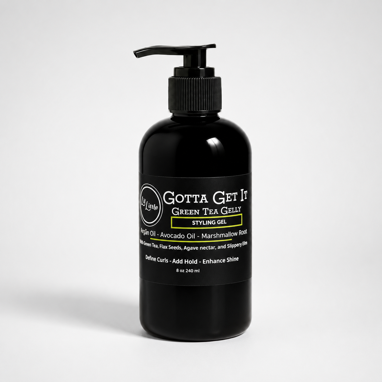 Gotta Get It Green Tea Gelly – Flaxseed Curl Defining Gel